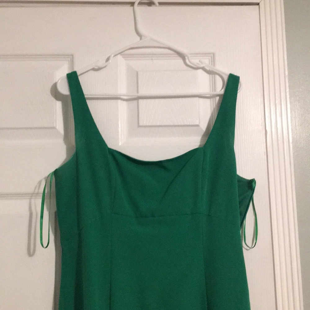 Long Green Gown